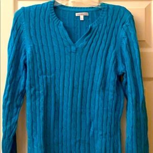 Turquoise sweater
